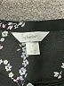 Cj Banks 100% Polyester Black 3/4 Sleeve Blouse Size 0X - photo 7