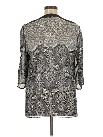 Perceptions 3/4 Sleeve Blouse (view 2)