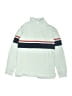 Janie and Jack 100% Cotton White Green Long Sleeve Top Size 8 - photo 1