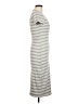 No Comment Stripes Gray Casual Dress Size M - photo 4