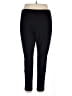 Ann Taylor 100% Polyester Black Leggings Size 16 - photo 2