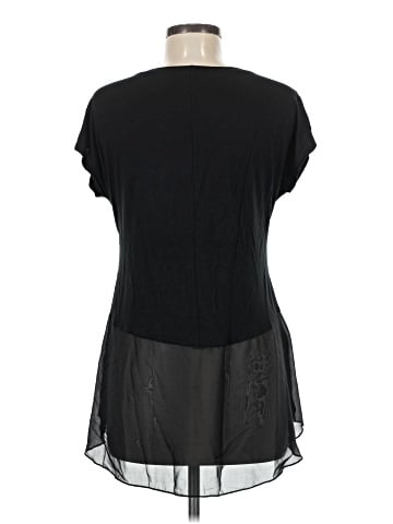 Bleu Short Sleeve Blouse (view 2)