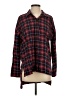 JOA 100% Cotton Plaid Red Long Sleeve Blouse Size S - photo 1