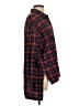 JOA 100% Cotton Plaid Red Long Sleeve Blouse Size S - photo 4