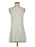 Athleta Silver Sleeveless T-Shirt Size S - photo 1