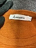 Anrabess Solid Orange Pullover Sweater Size S - photo 7