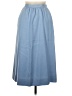 Evan Picone Solid Blue Formal Skirt Size 6 - photo 1