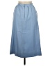 Evan Picone Solid Blue Formal Skirt Size 6 - photo 2