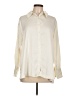 A New Day Solid Ivory Long Sleeve Blouse Size L - photo 1
