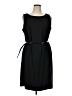 MSK Solid Black Casual Dress Size XLEstimated - photo 1