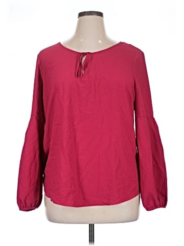 Bisou Bisou Long Sleeve Blouse (view 1)