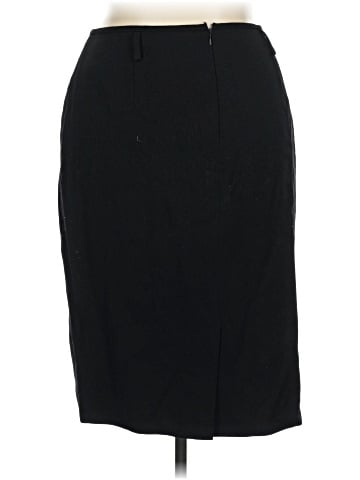 Linda Allard Ellen Tracy Wool Skirt (view 2)