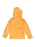 Under Armour 100% Polyester Yellow Zip Up Hoodie Size 4 - photo 2