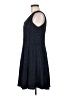J.Crew 100% Polyester Chevron-herringbone Blue Casual Dress Size 6 - photo 5