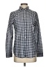 J.Crew Checkered-gingham Blue Long Sleeve Button-Down Shirt Size 4 - photo 1