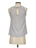 Express Outlet 100% Polyester Gray Sleeveless Blouse Size XS - photo 2