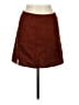 Unbranded Solid Burgundy Brown Casual Skirt Size L - photo 1