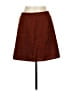 Unbranded Solid Burgundy Brown Casual Skirt Size L - photo 2