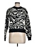 Sonoma Goods for Life Animal Print Black Pullover Sweater Size M - photo 1