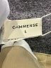 Commense Solid Green Casual Skirt Size L - photo 3