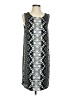Tart 100% Polyester Graphic Gray Casual Dress Size S - photo 1