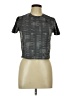 Adidas Metallic Gray Short Sleeve Turtleneck Size S - photo 1