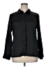 A New Day 100% Polyester Black Long Sleeve Blouse Size XL - photo 1