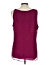 Gap 100% Polyester Burgundy Purple Sleeveless Blouse Size L - photo 2