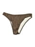 Unbranded Chevron-herringbone Brown Swimsuit Bottoms Size M - photo 1