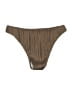 Unbranded Chevron-herringbone Brown Swimsuit Bottoms Size M - photo 2