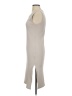 Sincerely Jules Solid Gray Casual Dress Size XS - photo 5