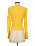 Express 100% Rayon Yellow Long Sleeve Top Size XS - photo 2