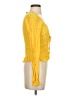 Express 100% Rayon Yellow Long Sleeve Top Size XS - photo 4
