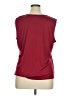 TanJay Burgundy Short Sleeve Top Size XL - photo 2