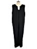 Assorted Brands Solid Black Jumpsuit Size 4L - photo 2