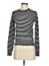 Splendid Stripes Black Turtleneck Sweater Size S - photo 1