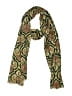 Unbranded Paisley Green Tan Scarf One size - photo 1