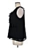 Halogen 100% Polyester Black Sleeveless Blouse Size M - photo 5
