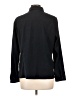 Petite Sophisticate Solid Black Long Sleeve Blouse Size L - photo 2