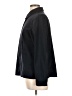 Petite Sophisticate Solid Black Long Sleeve Blouse Size L - photo 5