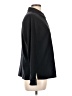 Petite Sophisticate Solid Black Long Sleeve Blouse Size L - photo 4