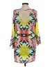 Addison 100% Silk Yellow Kimono Size S - photo 2