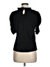 CeCe Black Short Sleeve Top Size M - photo 2