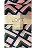 Ann Taylor LOFT 100% Polyester Chevron-herringbone Ivory Long Sleeve Blouse Size L - photo 7