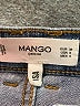 Mango Stripes Blue Jeans Size 6 - photo 4
