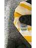 Cato 100% Polyester Stripes Yellow Short Sleeve Blouse Size 18 - 20 - photo 8