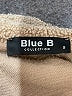Blue B 100% Polyester Tan Poncho Size S - photo 7