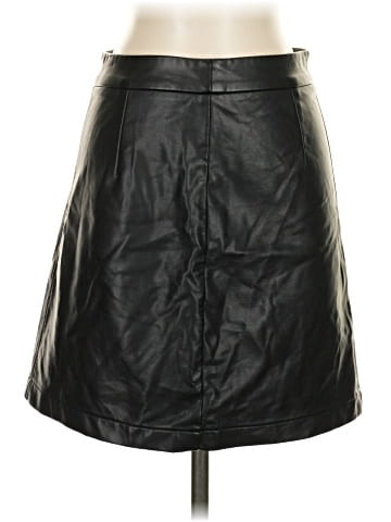 French Connection Faux Leather Skirt (view 1)