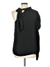 Do & Be 100% Polyester Black 3/4 Sleeve Blouse Size L - photo 2