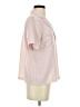 Shein 100% Polyester Pink Short Sleeve Blouse Size 2 - photo 4